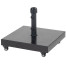 Granite base 60 kgs. Square with 4 wheels