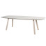 Manolo dining table printed ceramic Latte 240 x 103 cm