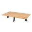 Cosmic coffee table rectangular teak 120 X 78 X 25 cm