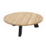 Cosmic coffee table round teak 78 X 25 cm