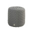Muffin rope round 40 cm (H42) Mid Grey hocker