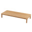 Finn coffee table natural teak 150 x 65 x 25 cm