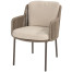 Bernini dining chair terre with 2 cushions