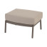 Cannes footstool terre with cushion