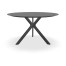 Locarno table HPL slate Anthracite round 130cm