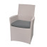 Lancaster taupe dining tuinstoel