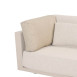 Metropolitan Latte corner cushion big