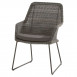 Samoa dining chair Ecoloom Charcoal with cushion