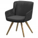 Flores dining chair Teak legs Anthracite with 2 cushions