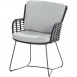 Fabrice dining chair Anthracite/Anthracite with 2 cushions