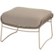 Botanic footstool latte with cushion