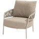 Calma living chair latte with 2 cushions