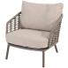 Puglia living chair terre with 2 cushions